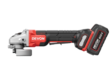 大有DEVON 4"磨機(鋰20V)(無刷)(淨機)(安全開關)(電子剎車) 2909-Li-20-100